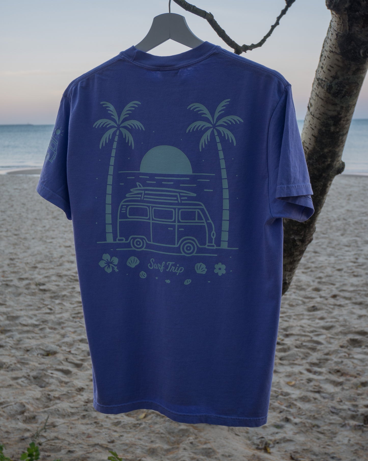 Surf Trip - Violet - Front & Back Print