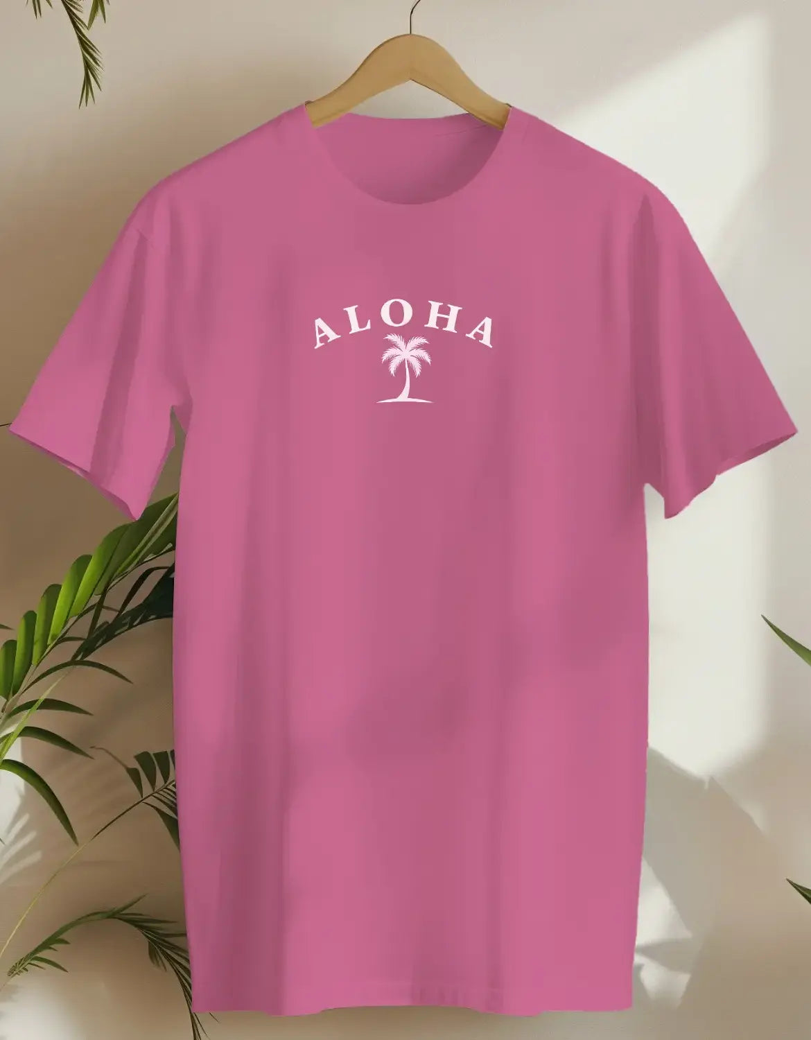 Aloha Palm Tree-T-shirt-Azalea-AMCC.STORE