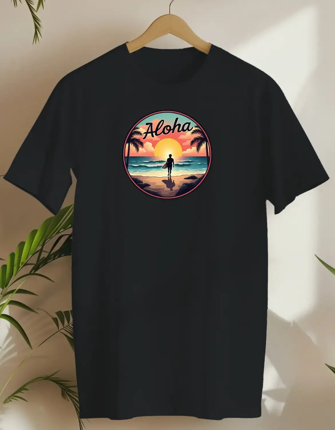 Aloha Surfer-T-shirt-Black-AMCC.STORE