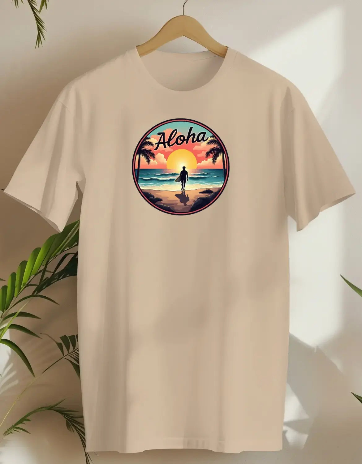 Aloha Surfer-T-shirt-Sand-AMCC.STORE