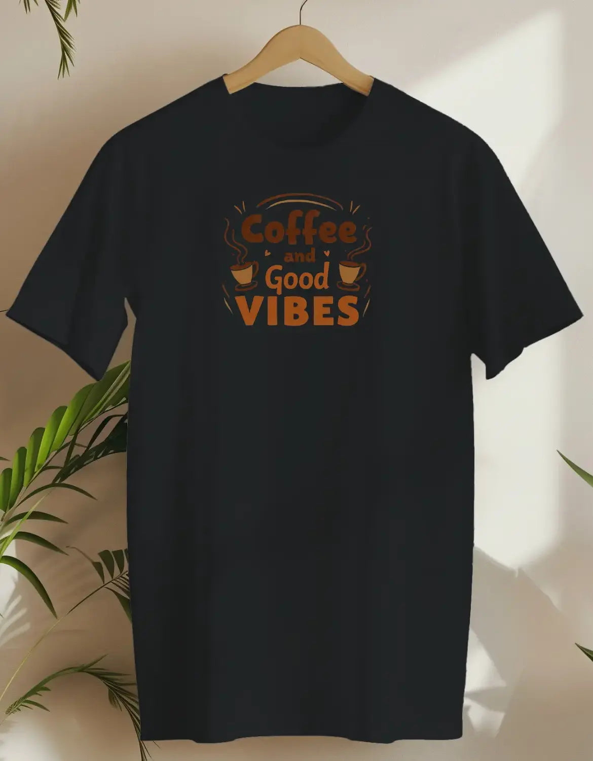 Coffee And Good Vibes 2-T-shirt-Black-AMCC.STORE