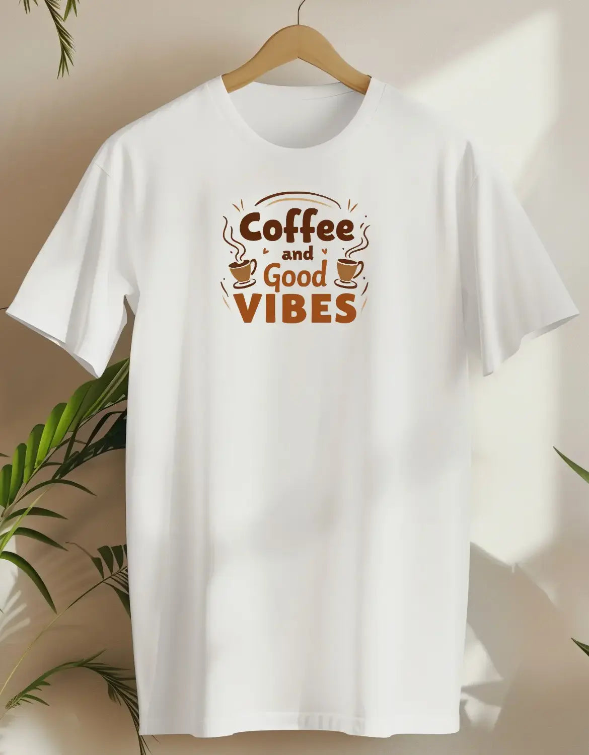 Coffee And Good Vibes 2-T-shirt-White-AMCC.STORE