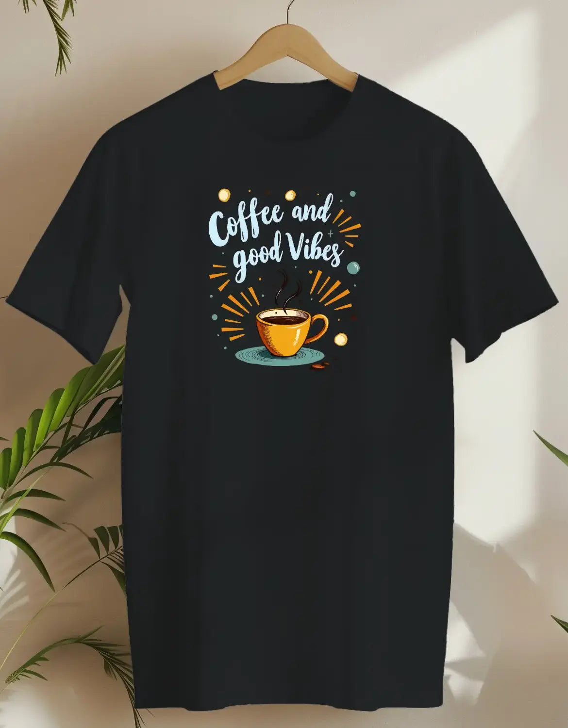 Coffee And Good Vibes 5-T-shirt-Black-AMCC.STORE