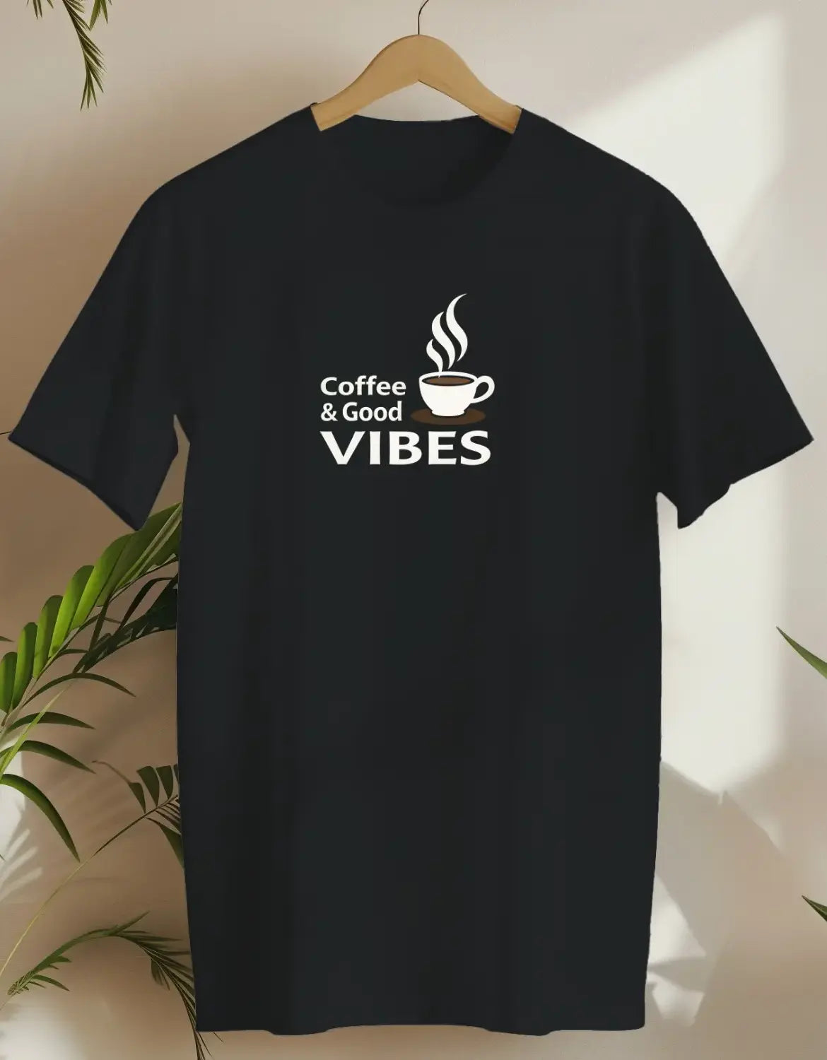 Coffee And Good Vibes 9-T-shirt-Black-AMCC.STORE