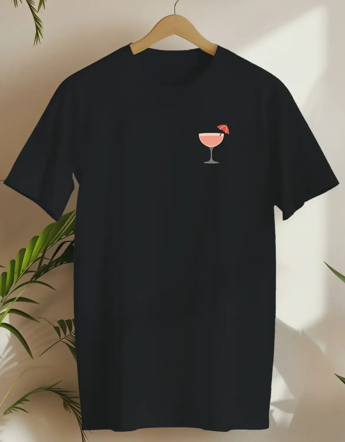 Elegant Cocktail-T-shirt-Black-AMCC.STORE