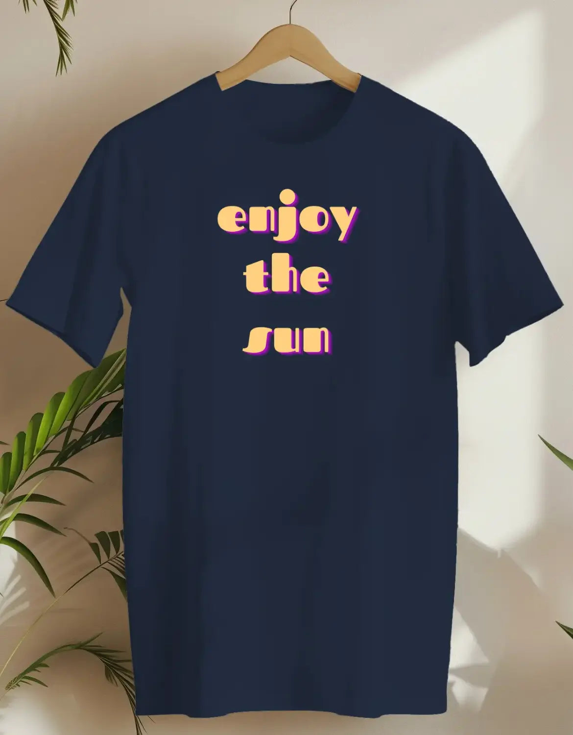 Enjoy The Sun-T-shirt-Navy-AMCC.STORE