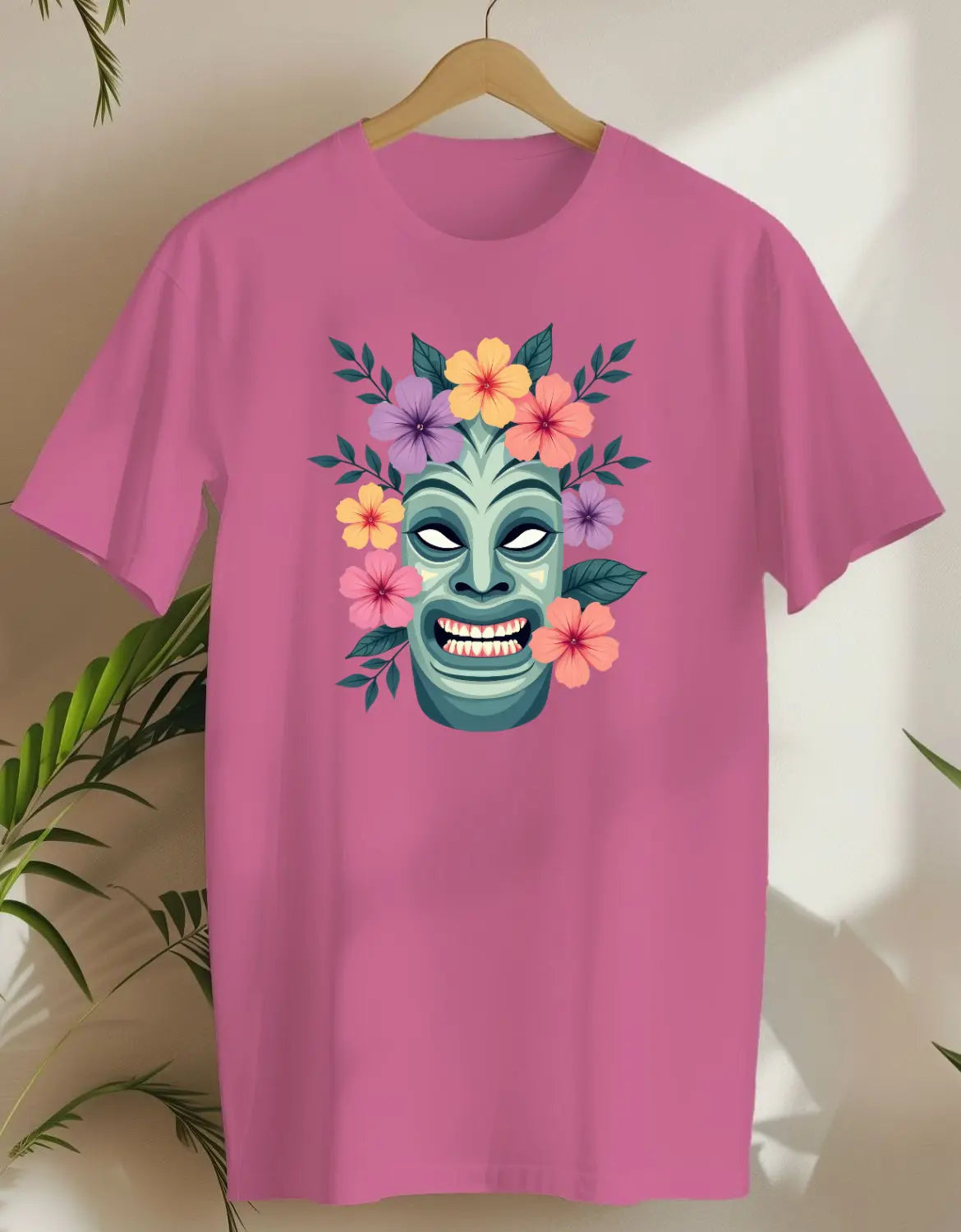 Floral Tiki-T-shirt-Azalea-AMCC.STORE