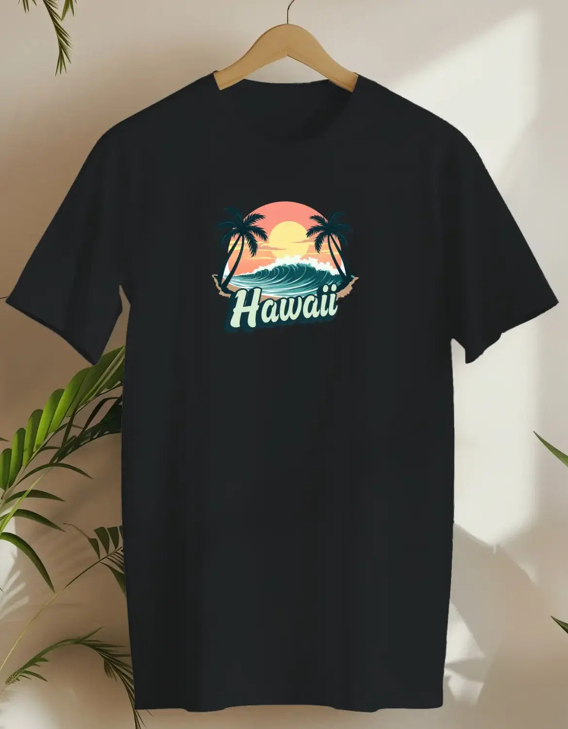 Hawaii Beach 2-T-shirt-Black-AMCC.STORE