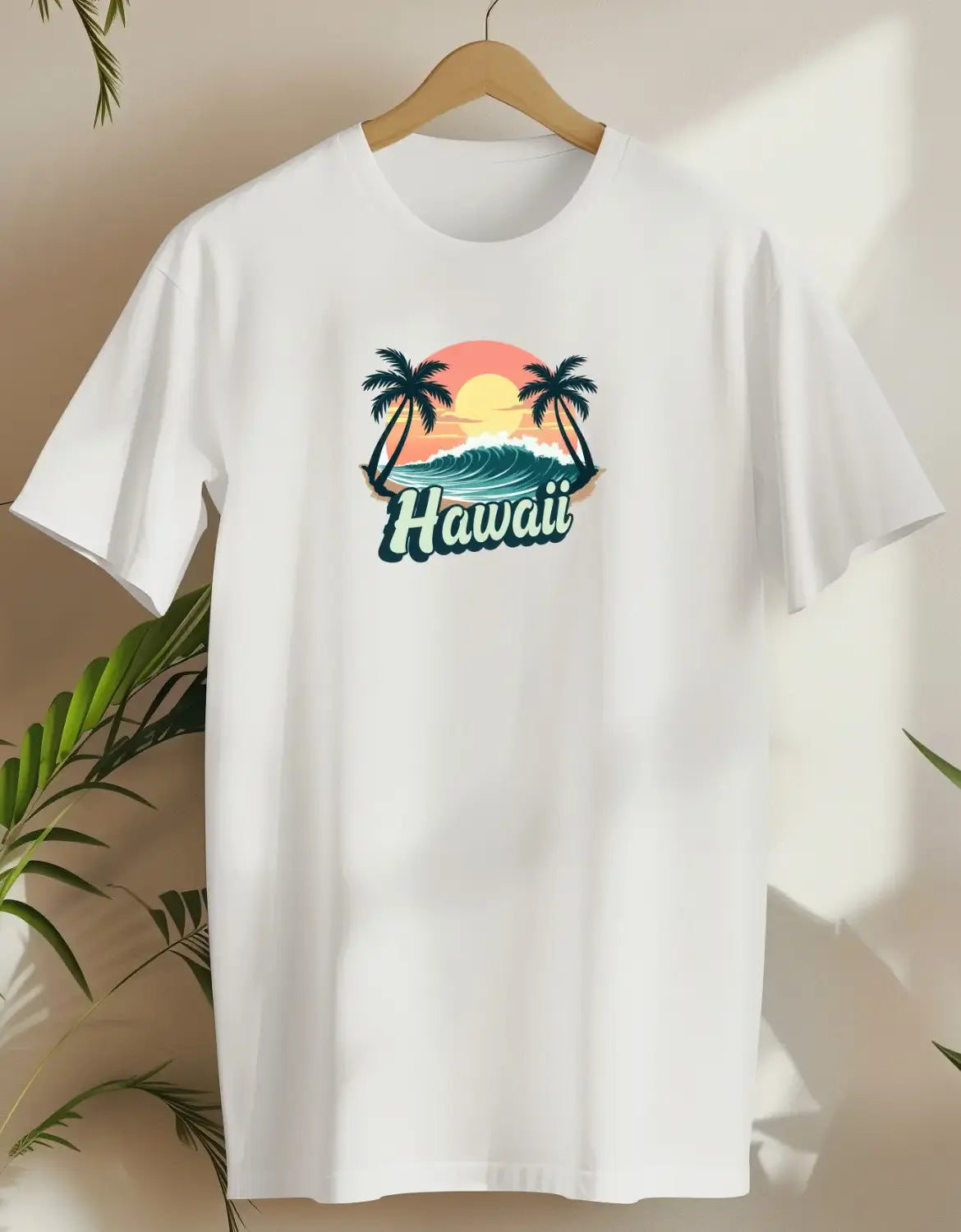 Hawaii Beach 2-T-shirt-White-AMCC.STORE