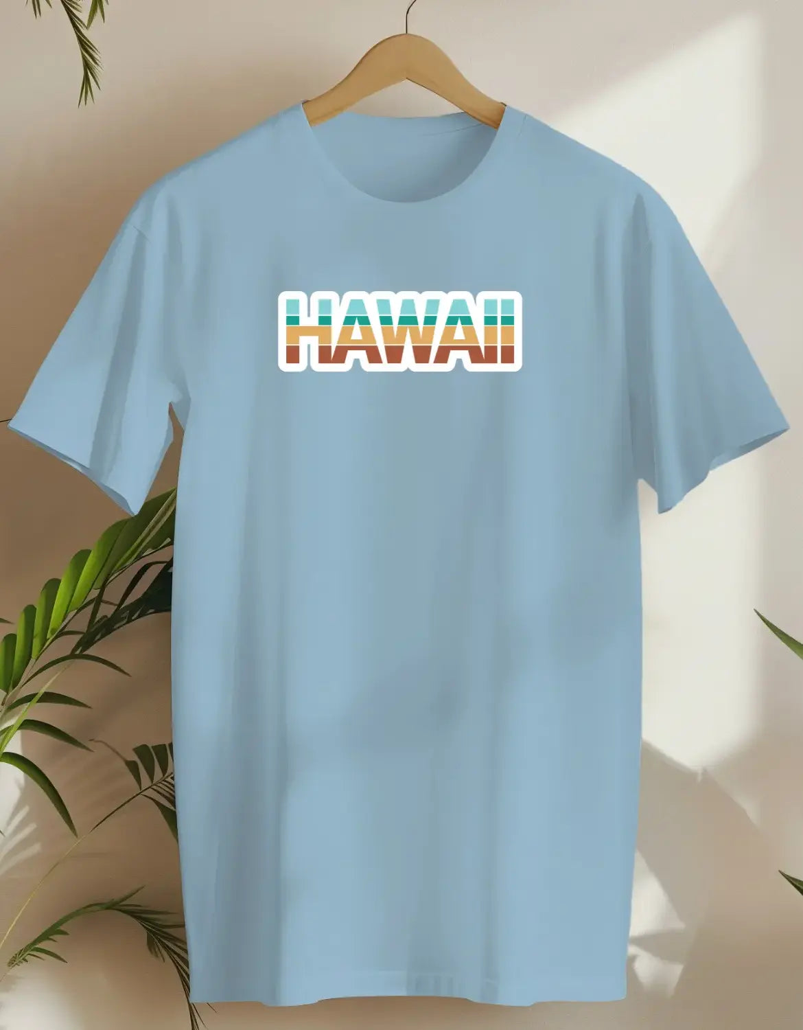 Hawaii-T-shirt-Light Blue-AMCC.STORE