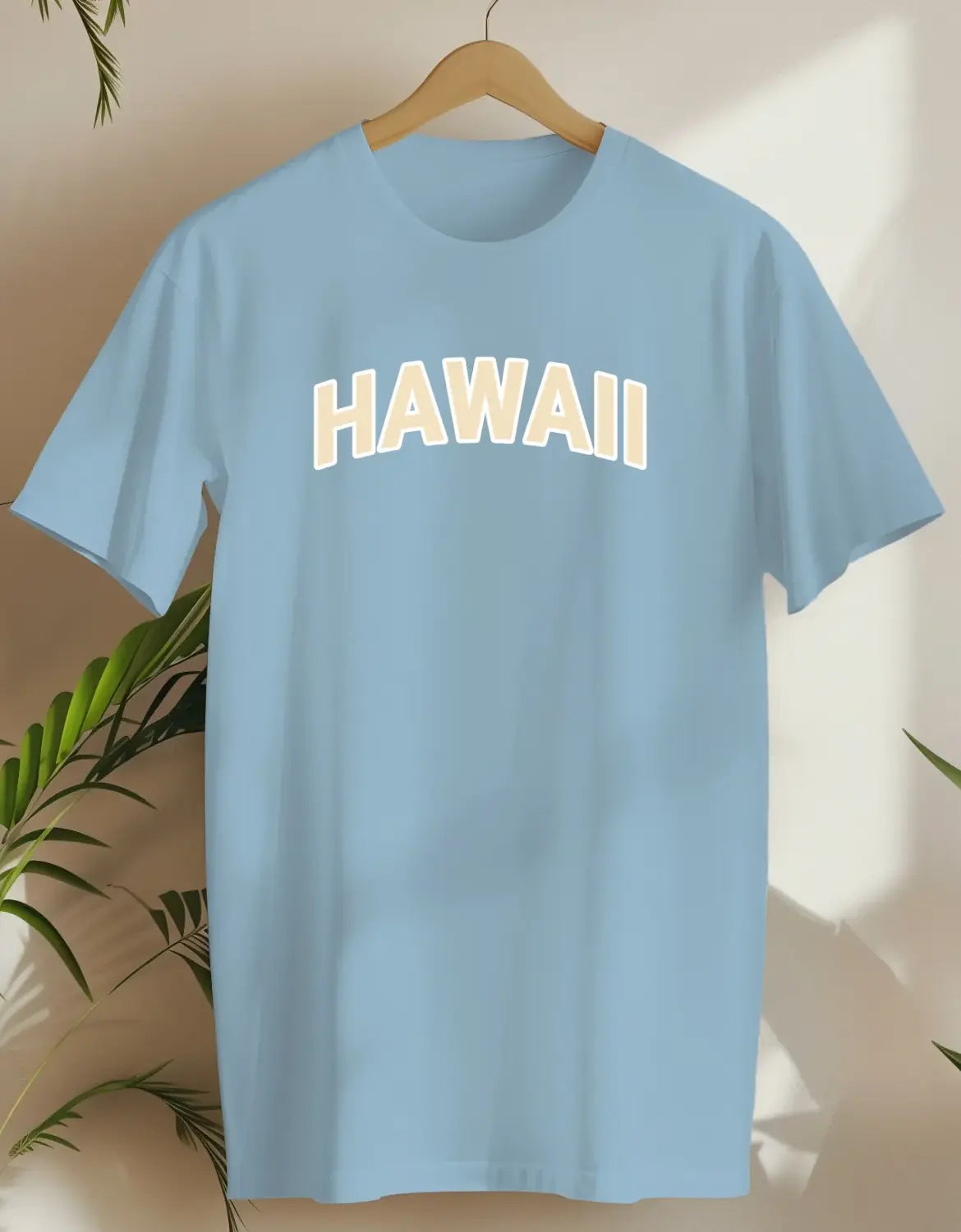 Hawaii Sand-T-shirt-Light Blue-AMCC.STORE