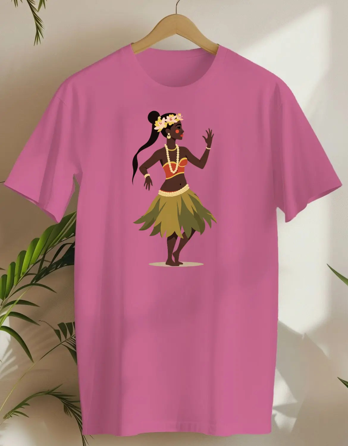 Hula Abstract-T-shirt-Azalea-AMCC.STORE