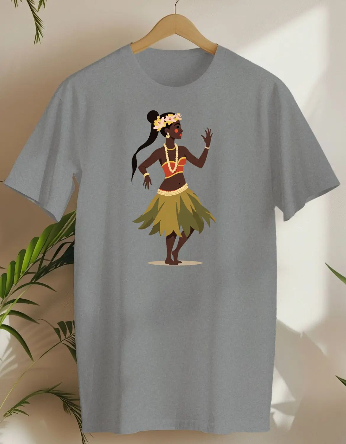 Hula Abstract-T-shirt-Rs Sport Grey-AMCC.STORE