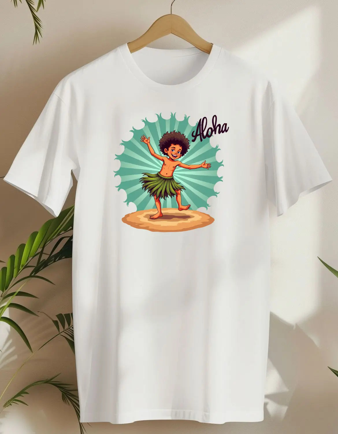 Hula Boy-T-shirt-White-AMCC.STORE