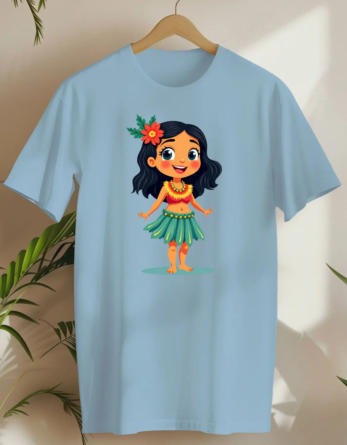 Hula Joy 3-T-shirt-Light Blue-AMCC.STORE