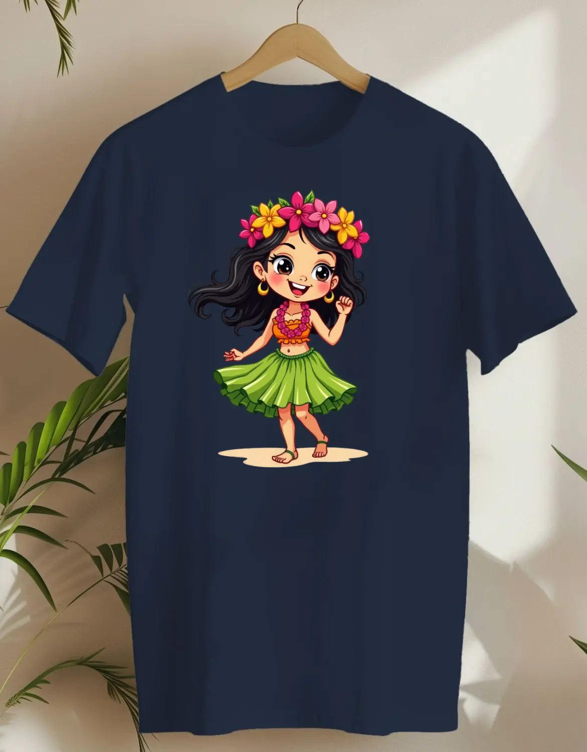 Hula Joy-T-shirt-Navy-AMCC.STORE