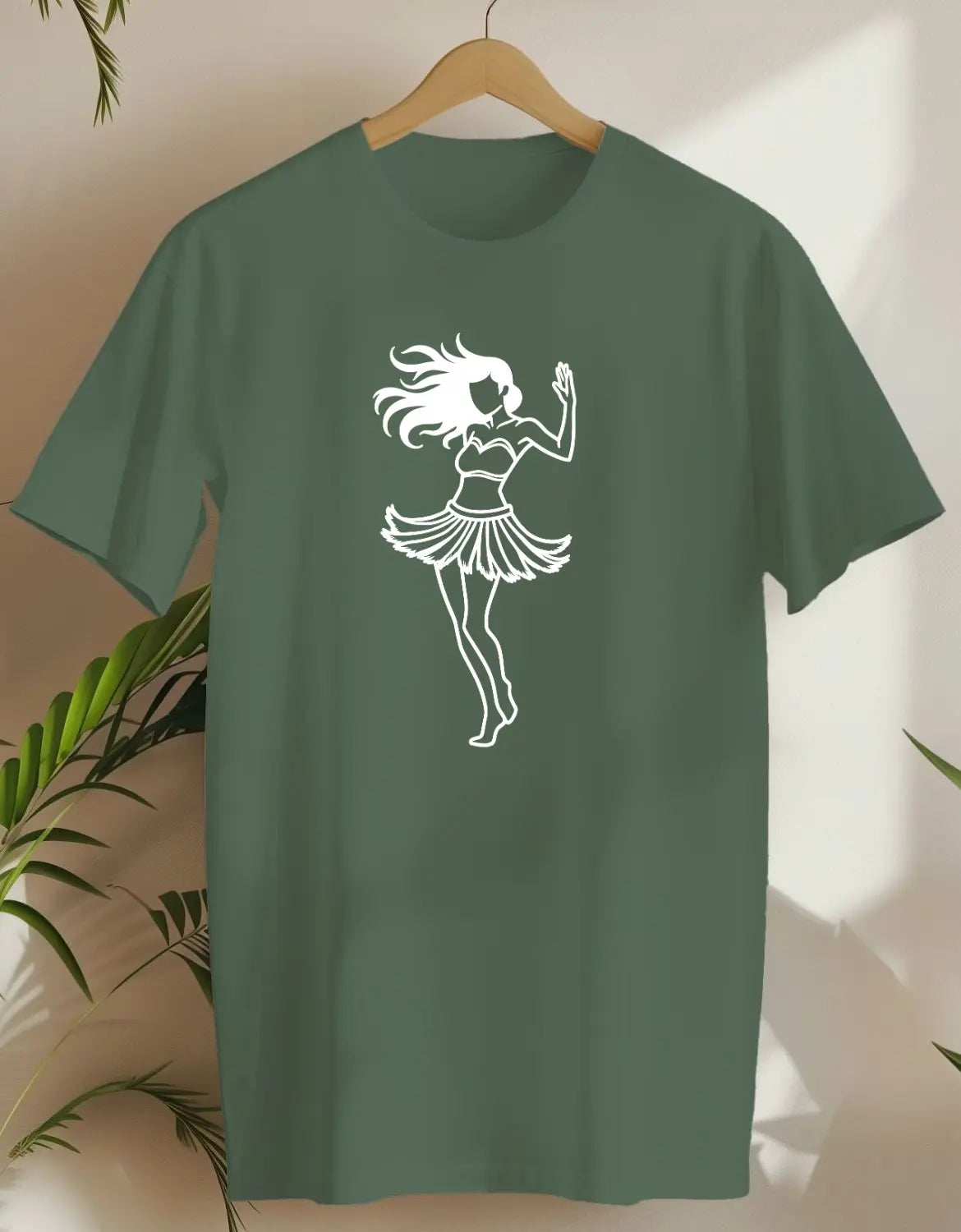 Hula Motion-T-shirt-Military Green-AMCC.STORE