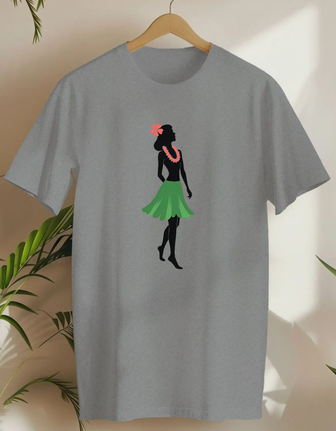 Hula Silhouette-T-shirt-Rs Sport Grey-AMCC.STORE