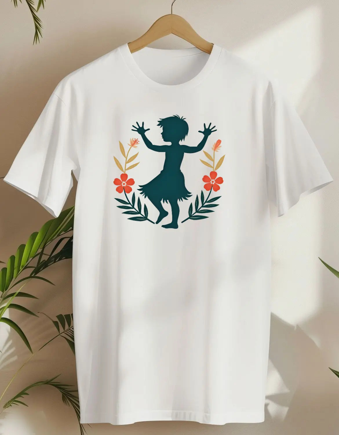 Hula Tropical-T-shirt-White-AMCC.STORE