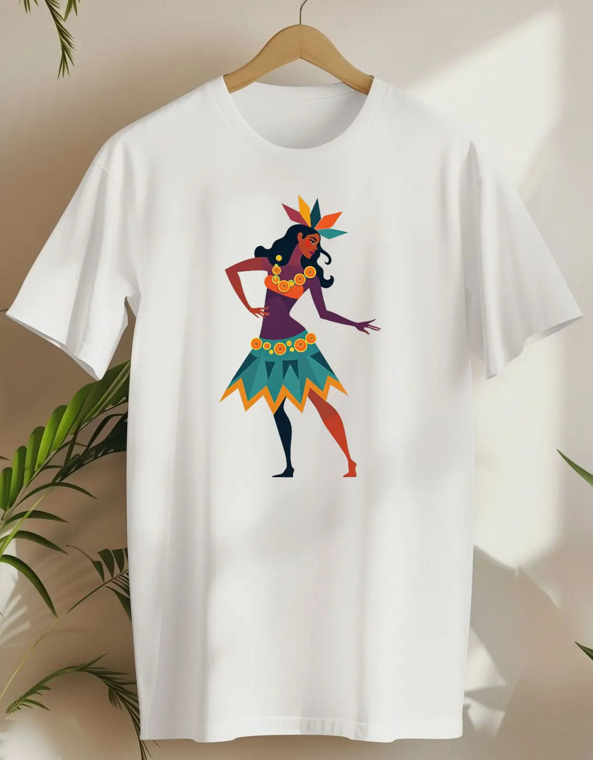 Hula Vibe-T-shirt-White-AMCC.STORE