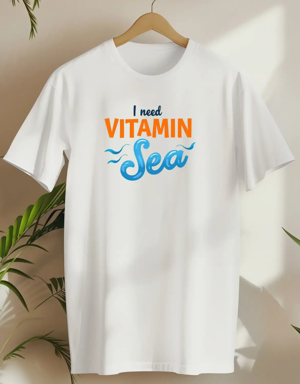 I Need Vitamin Sea 2-T-shirt-White-AMCC.STORE