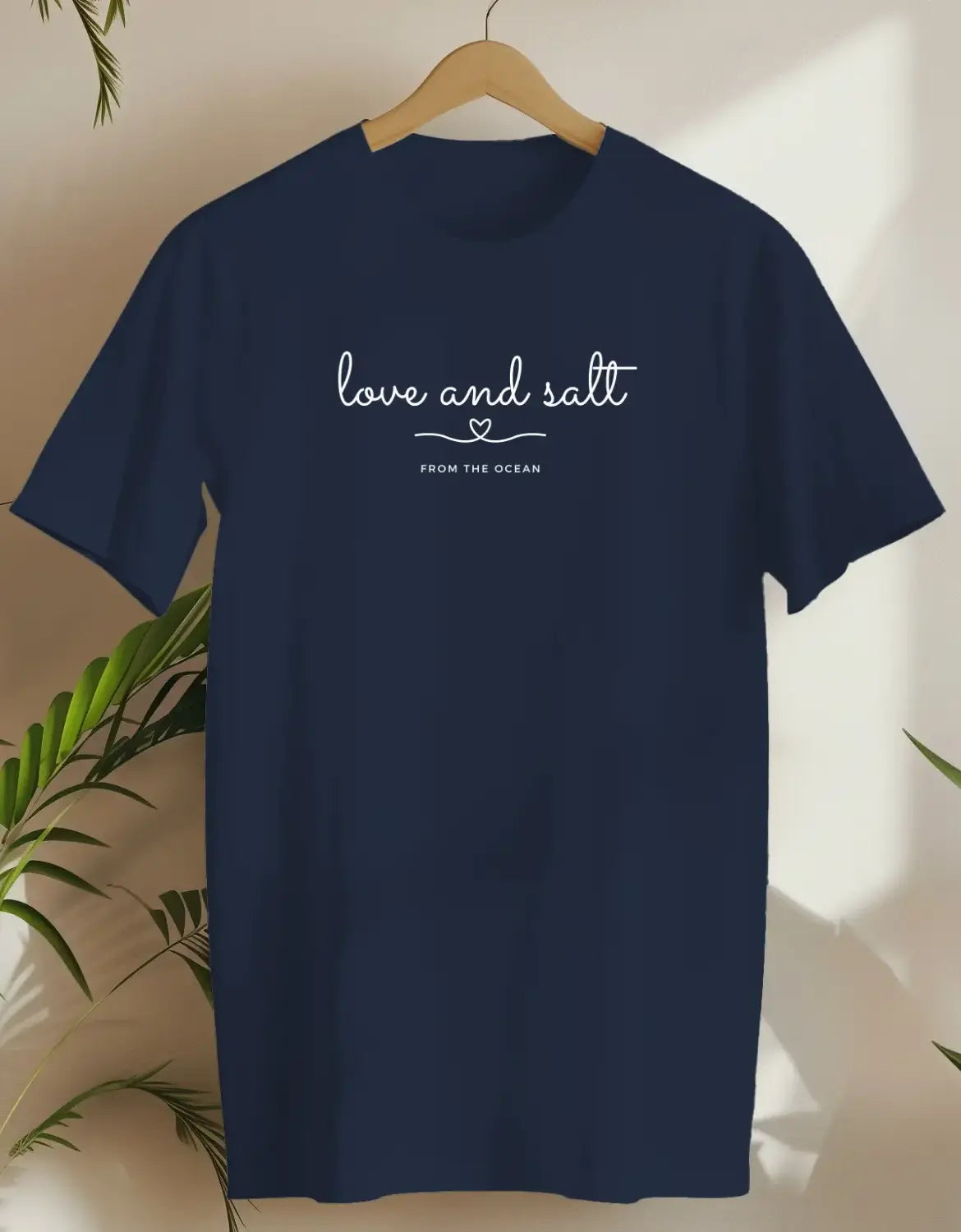 Love And Salt-T-shirt-Navy-AMCC.STORE