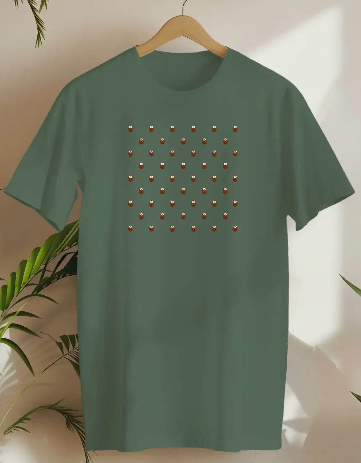 Mini Coconuts-T-shirt-Military Green-AMCC.STORE