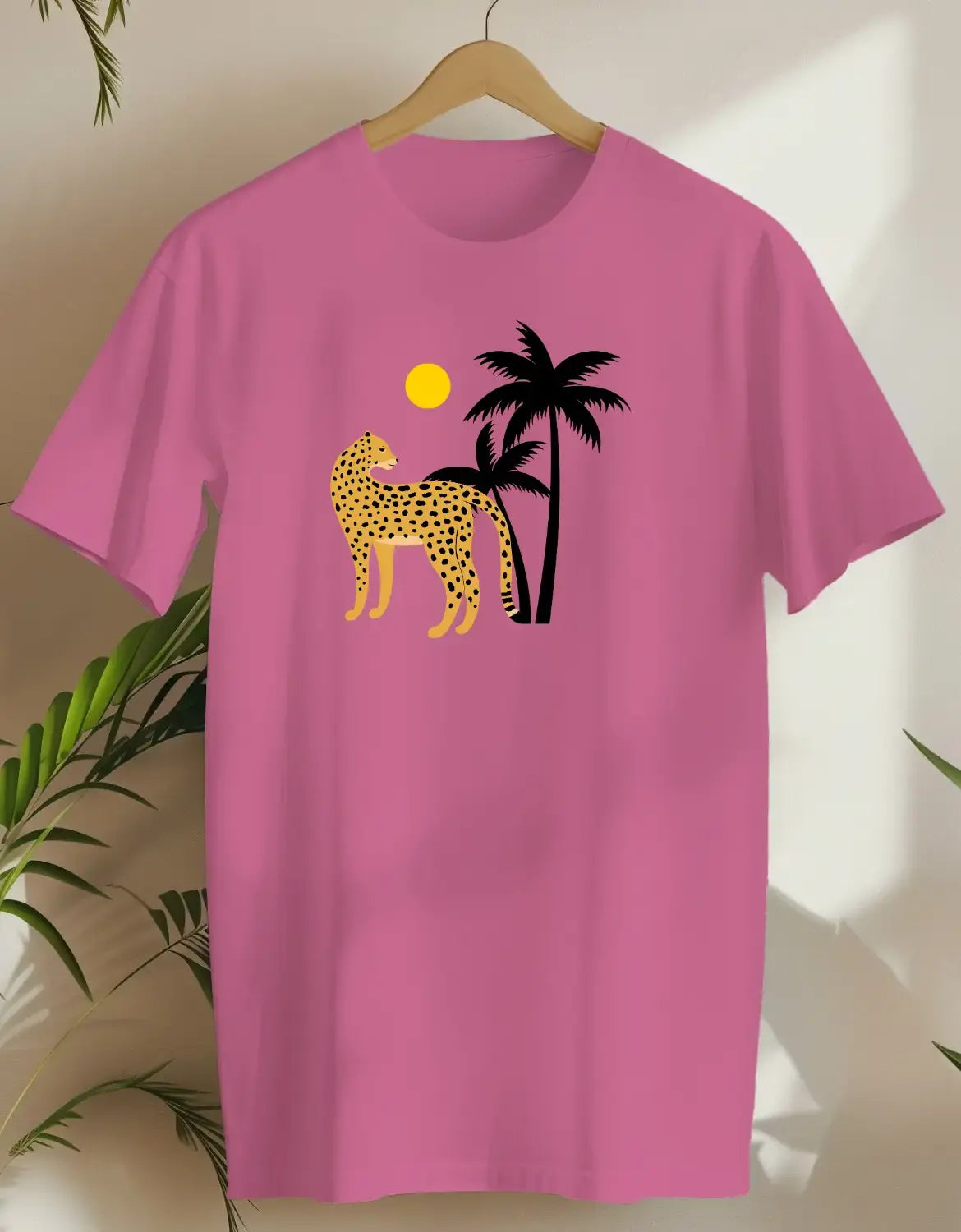 Palm Cat 2-T-shirt-Azalea-AMCC.STORE