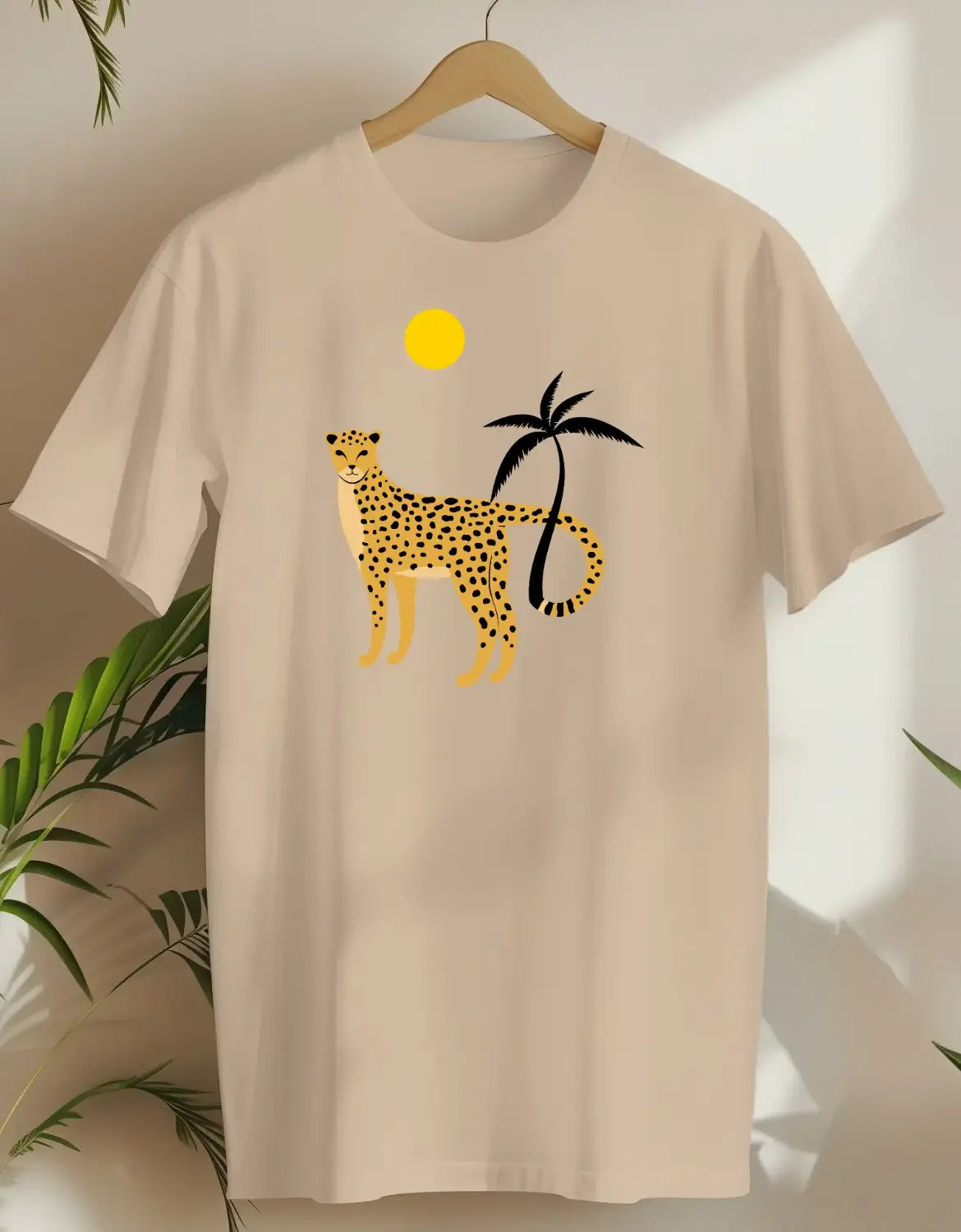 Palm Cat 6-T-shirt-Sand-AMCC.STORE