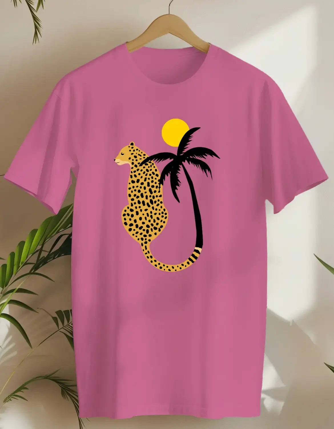 Palm Cat-T-shirt-Azalea-AMCC.STORE