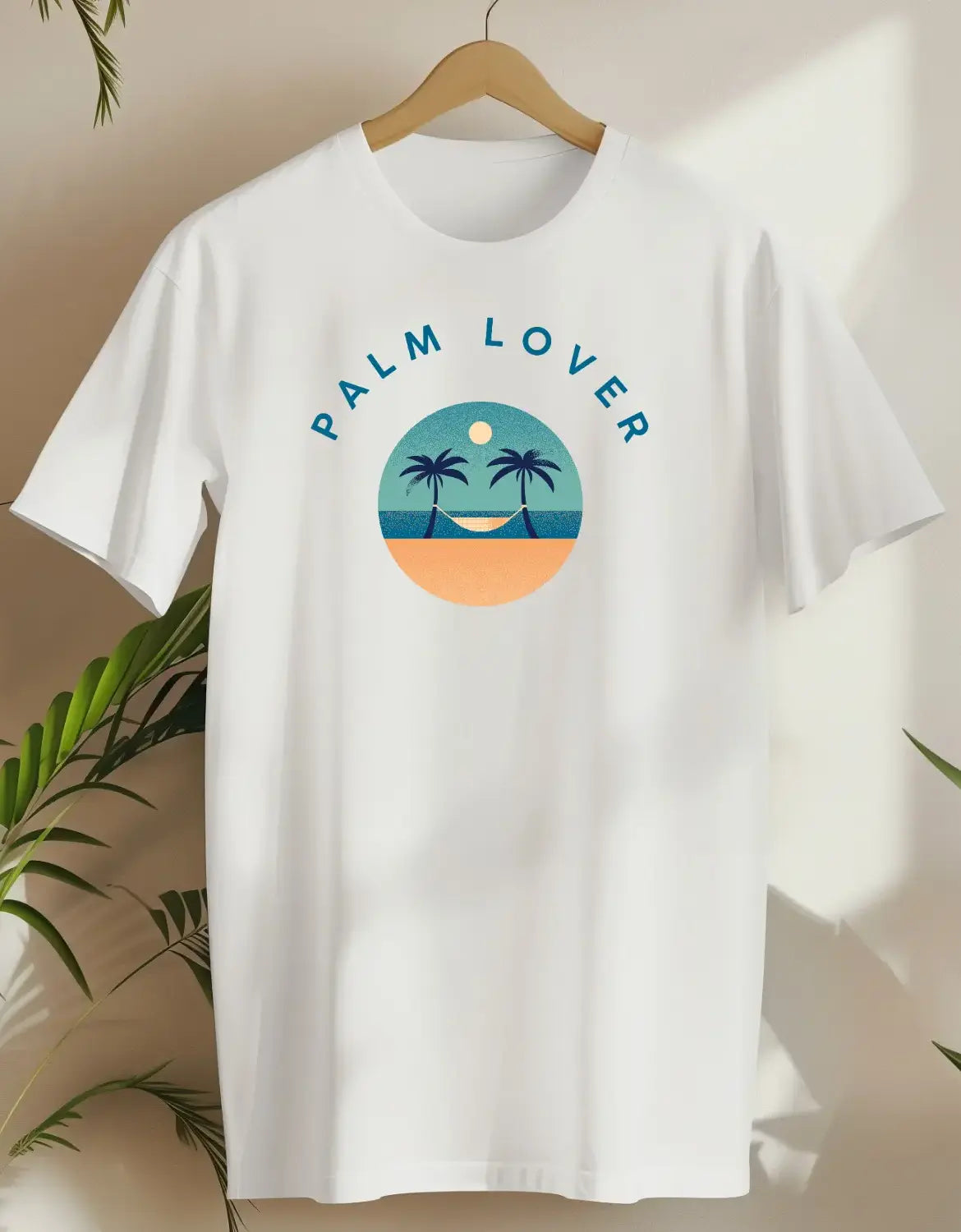Palm Lover-T-shirt-White-AMCC.STORE
