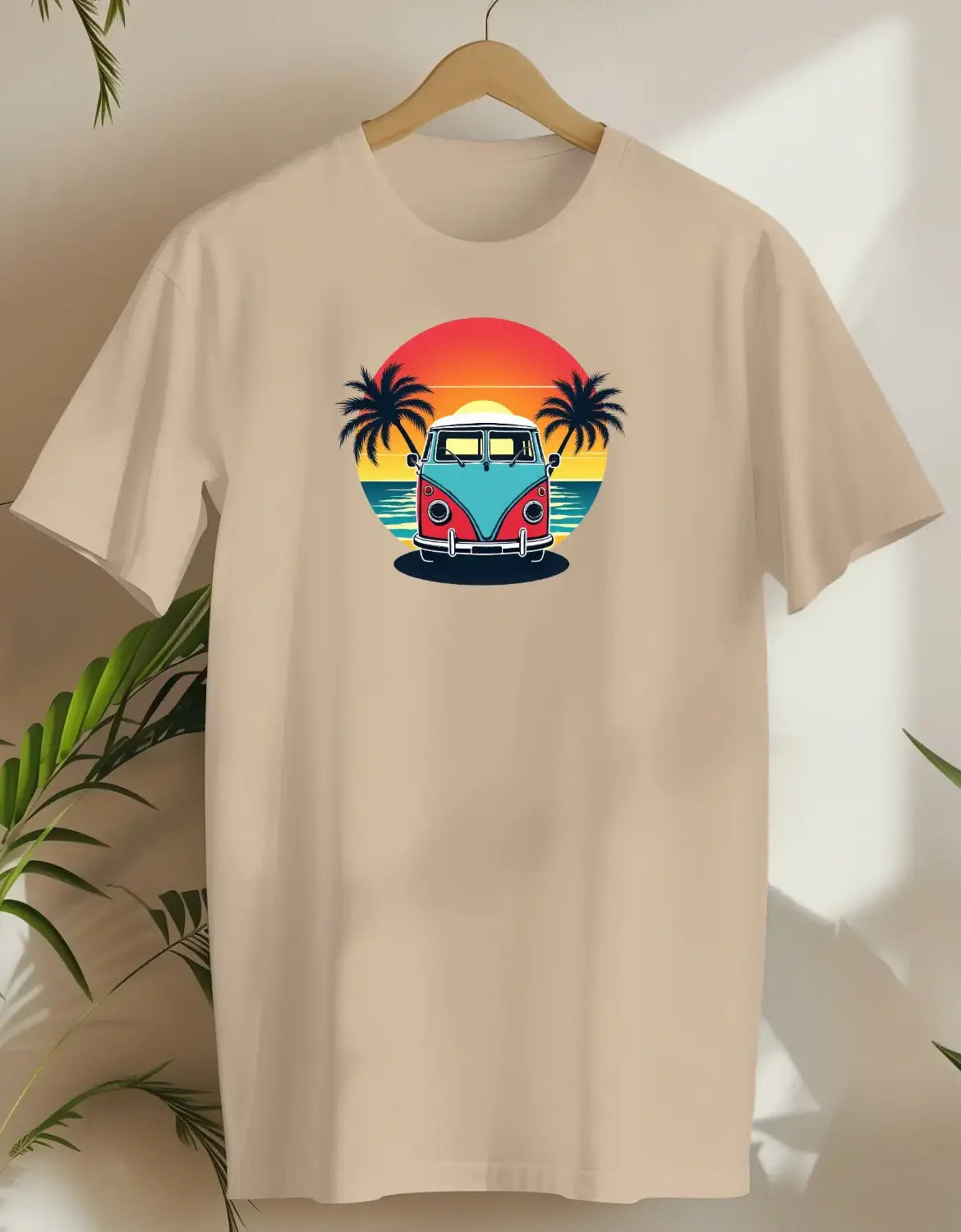 Retro Cruiser-T-shirt-Sand-AMCC.STORE