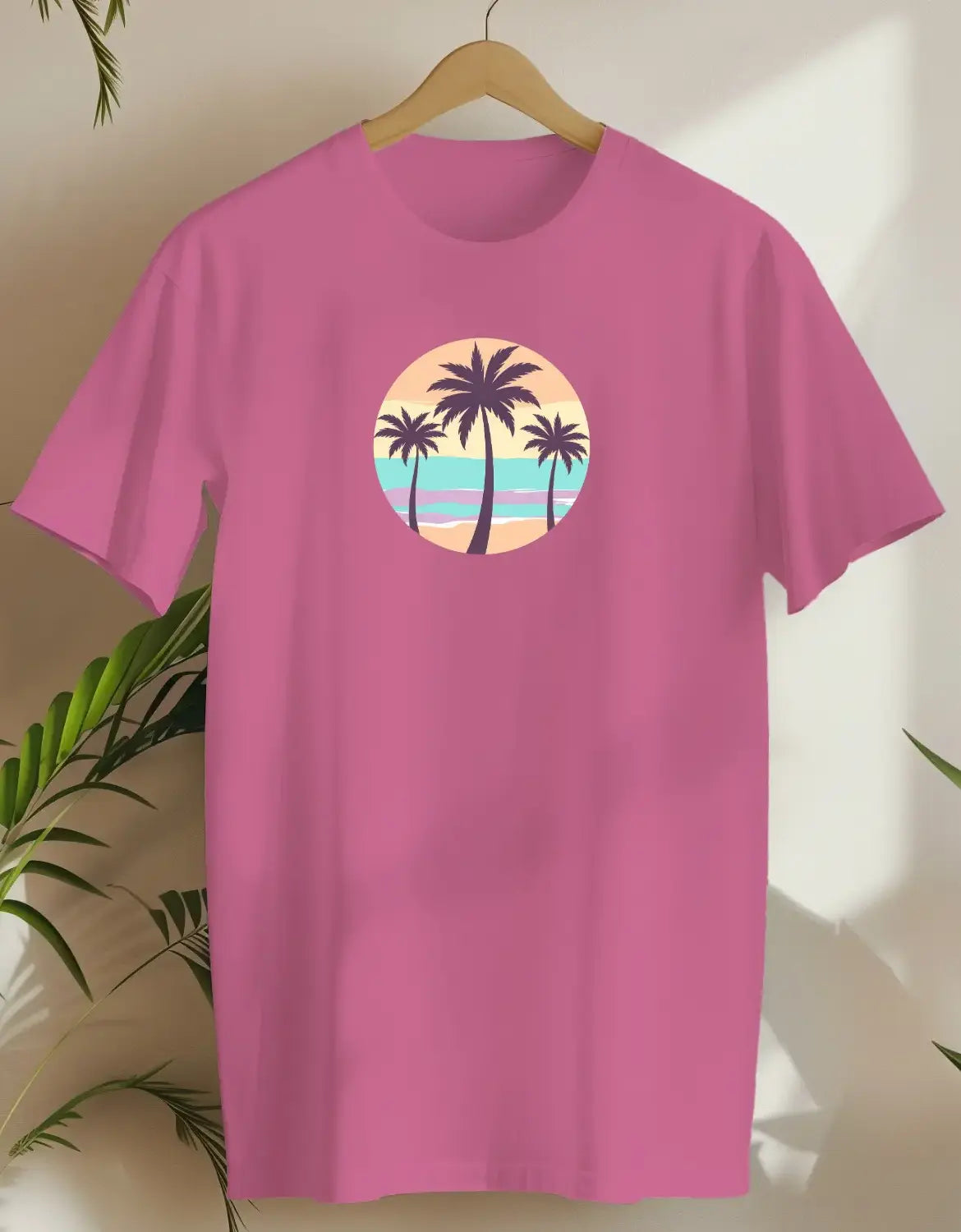 Retro Palms-T-shirt-Azalea-AMCC.STORE