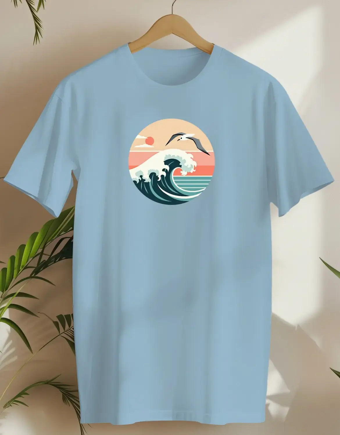 Retro Salty-T-shirt-Light Blue-AMCC.STORE