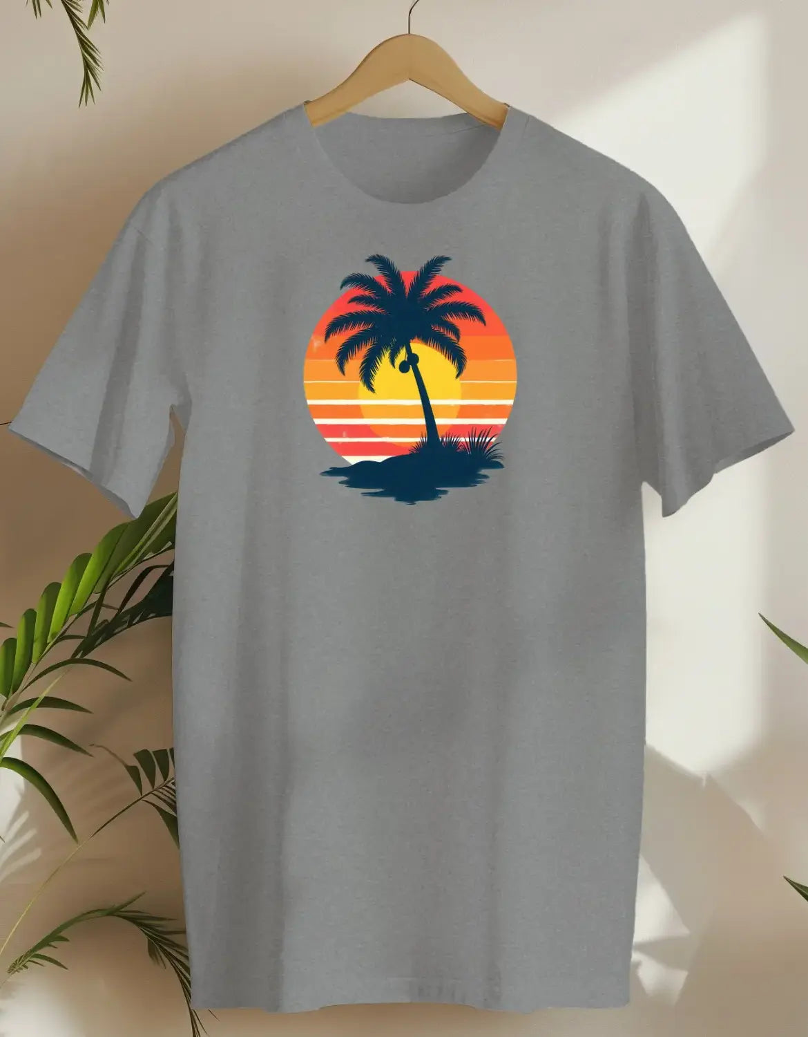 Retro Tropics-T-shirt-Rs Sport Grey-AMCC.STORE