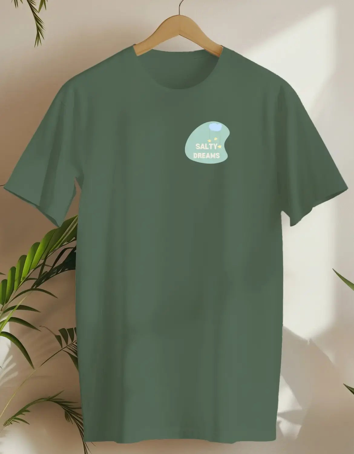 Salty Dreams Mini-T-shirt-Military Green-AMCC.STORE