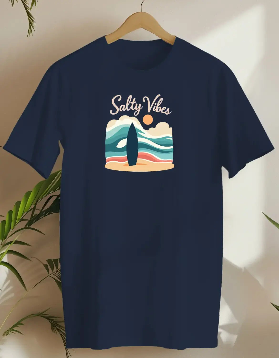 Salty Vibes 3-T-shirt-Navy-AMCC.STORE