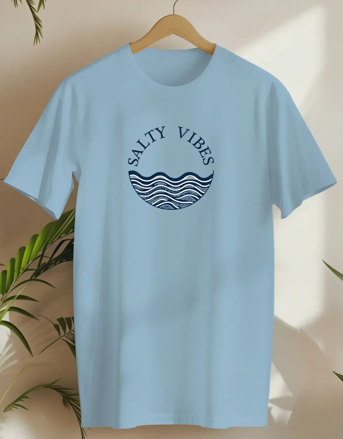 Salty Vibes 4-T-shirt-Light Blue-AMCC.STORE