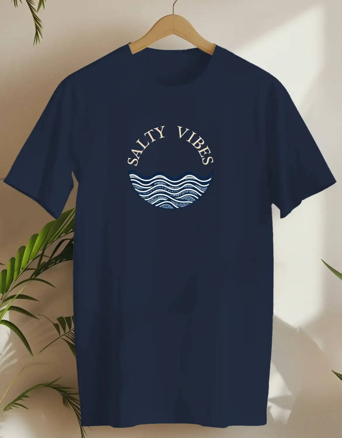 Salty Vibes 4-T-shirt-Navy-AMCC.STORE