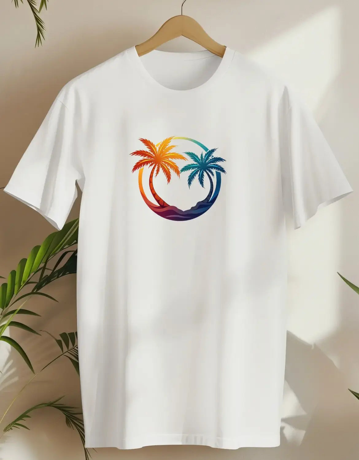 Serene Fern-T-shirt-White-AMCC.STORE