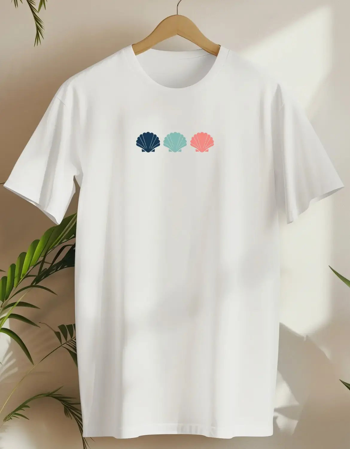Shells Horizontal-T-shirt-White-AMCC.STORE
