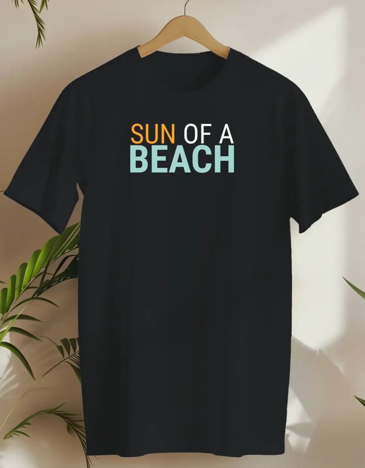 Sun Of A Beach-T-shirt-Black-AMCC.STORE
