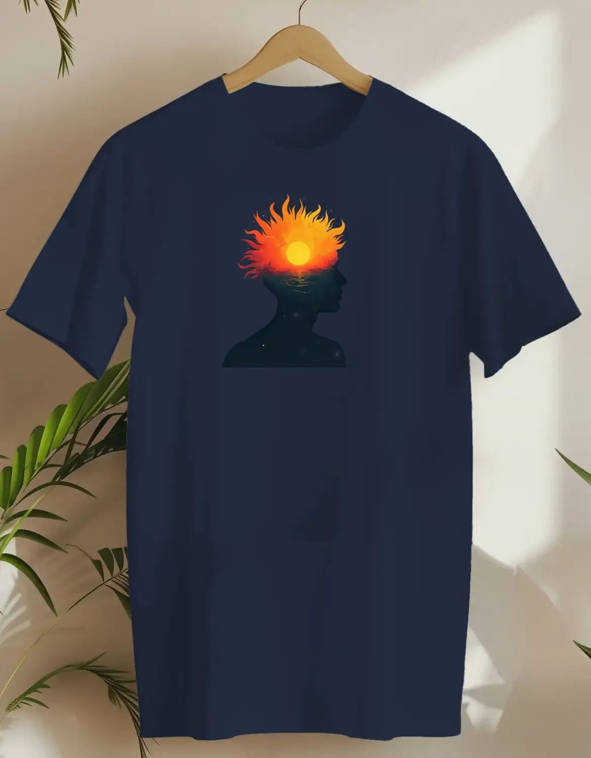 Sunrise In My Mind 2-T-shirt-Navy-AMCC.STORE