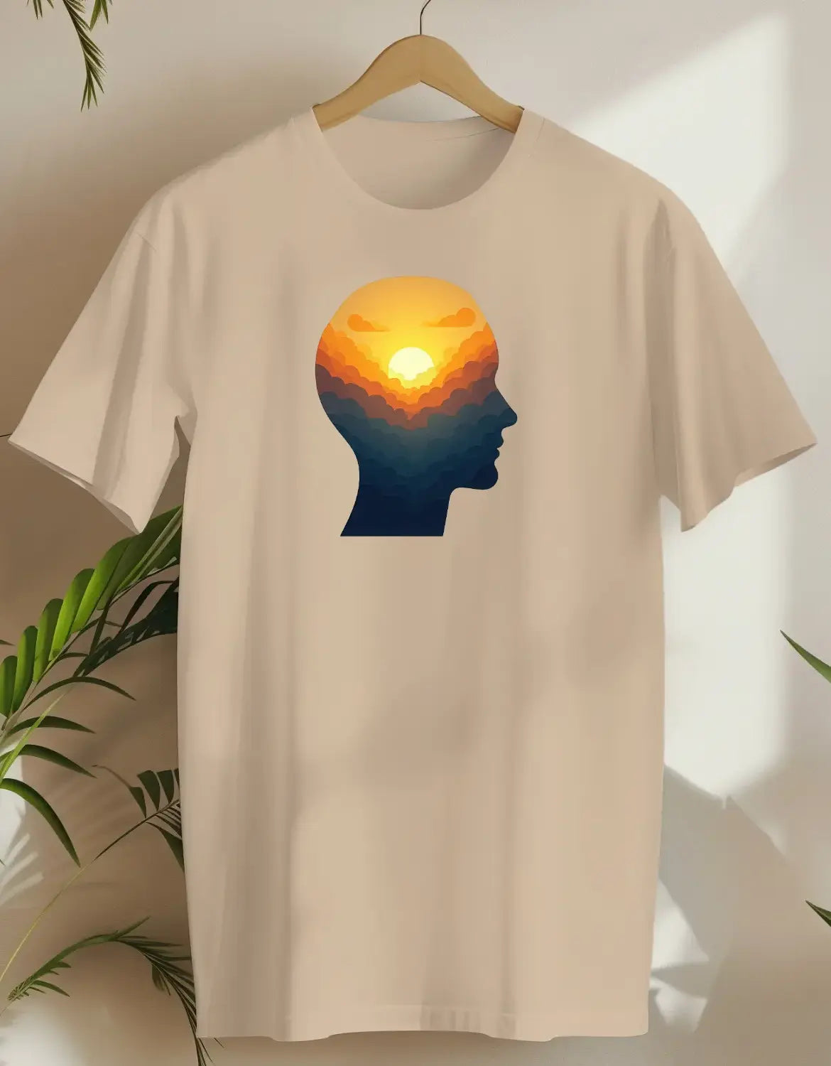 Sunrise In My Mind-T-shirt-Sand-AMCC.STORE