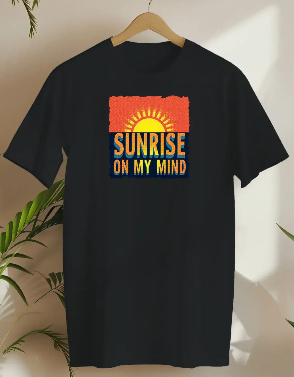 Sunrise On My Mind-T-shirt-Black-AMCC.STORE