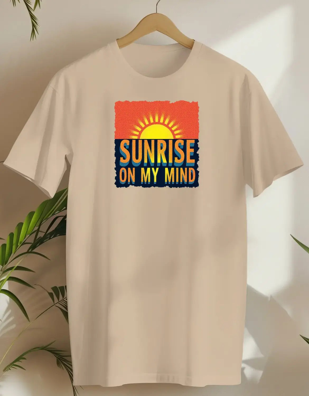 Sunrise On My Mind-T-shirt-Sand-AMCC.STORE