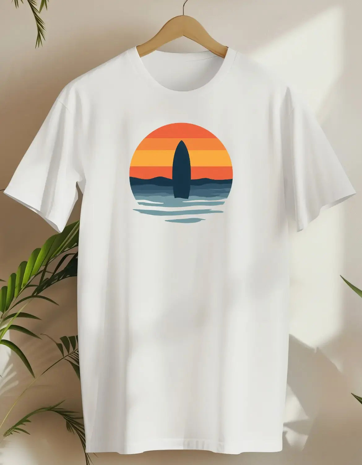 Sunset Surf-T-shirt-White-AMCC.STORE