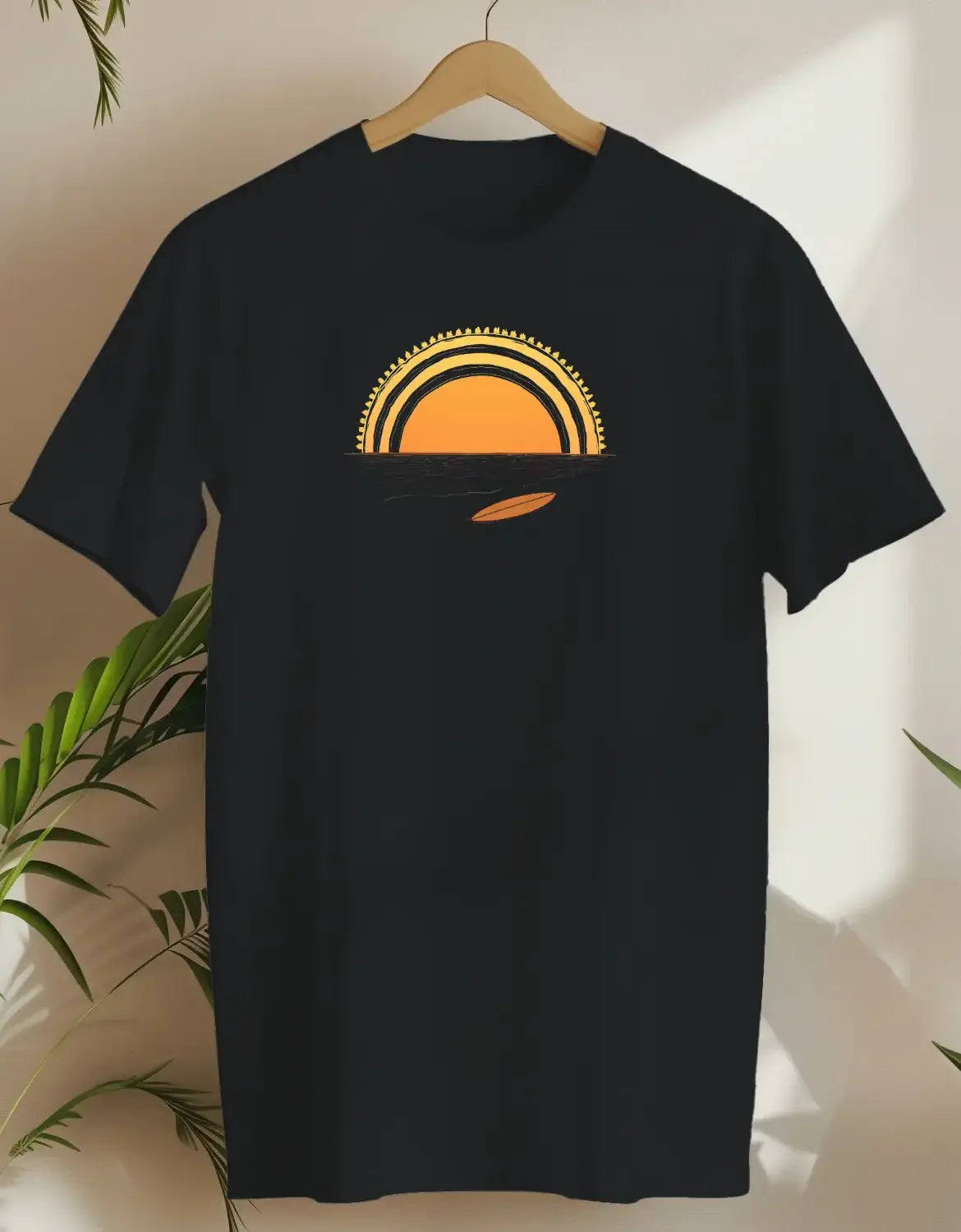 Sunset Tranquil-T-shirt-Black-AMCC.STORE