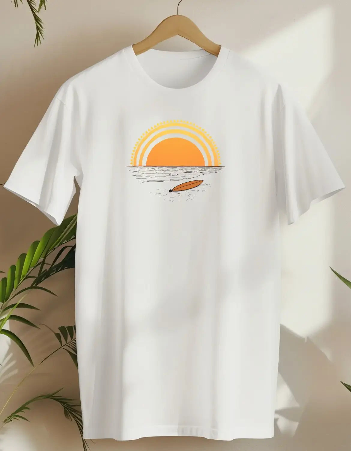 Sunset Tranquil-T-shirt-White-AMCC.STORE