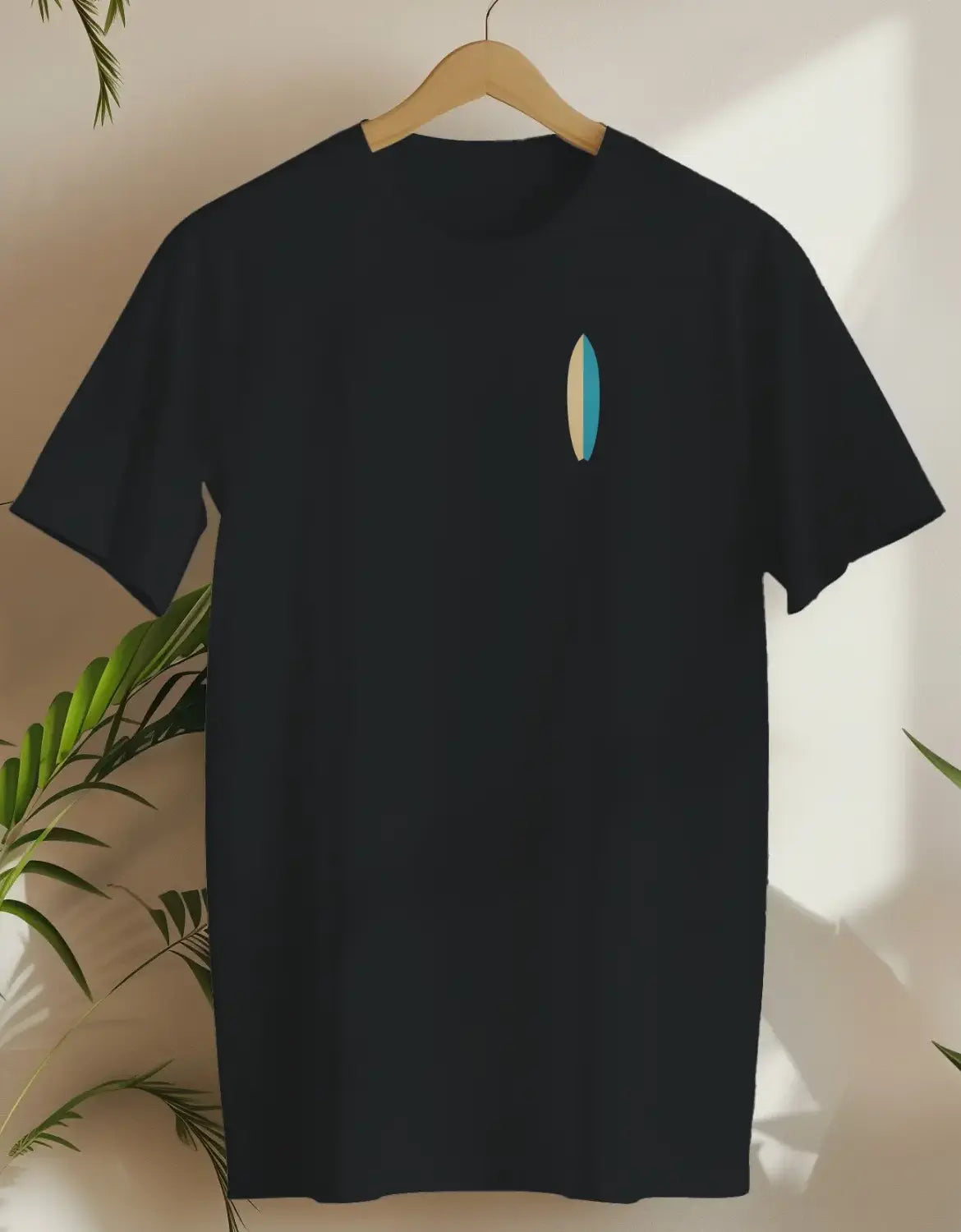 Surfboard Small-T-shirt-Black-AMCC.STORE